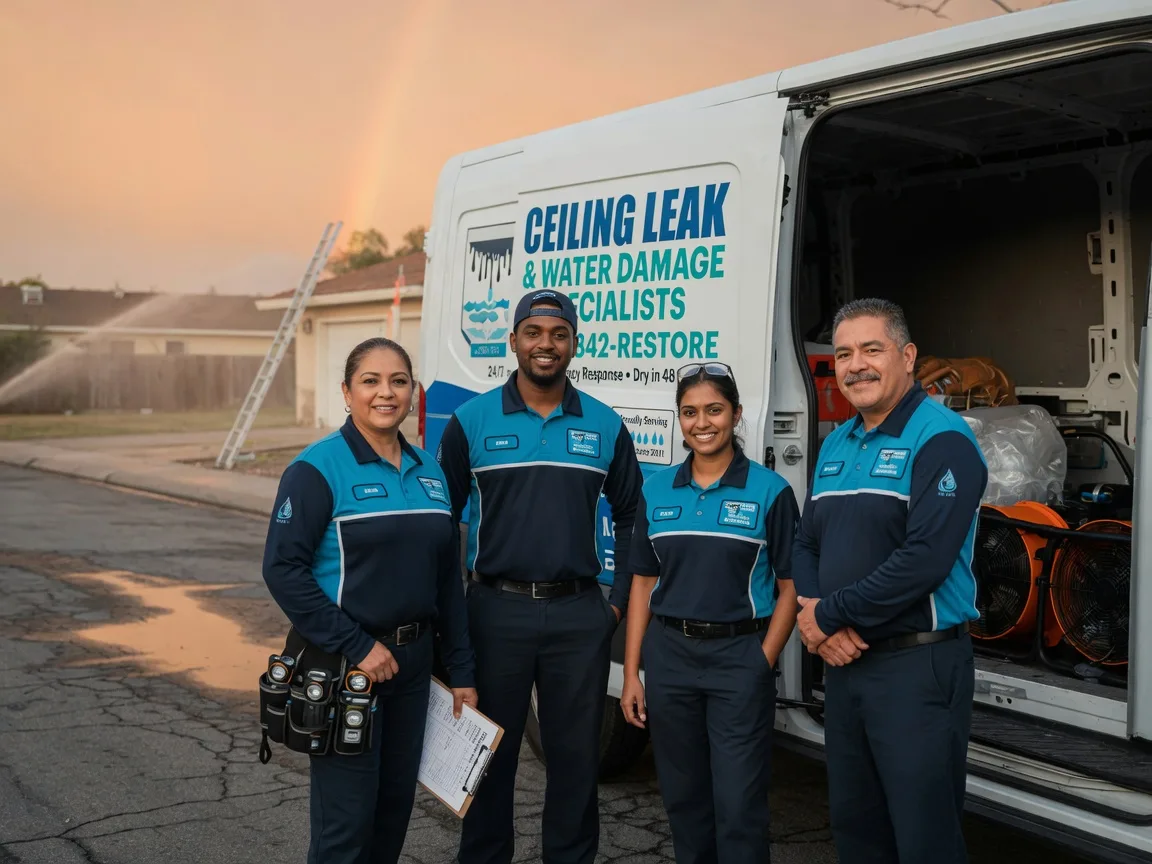 Ceiling Leak Cleanup company in Sentinel Butte, ND