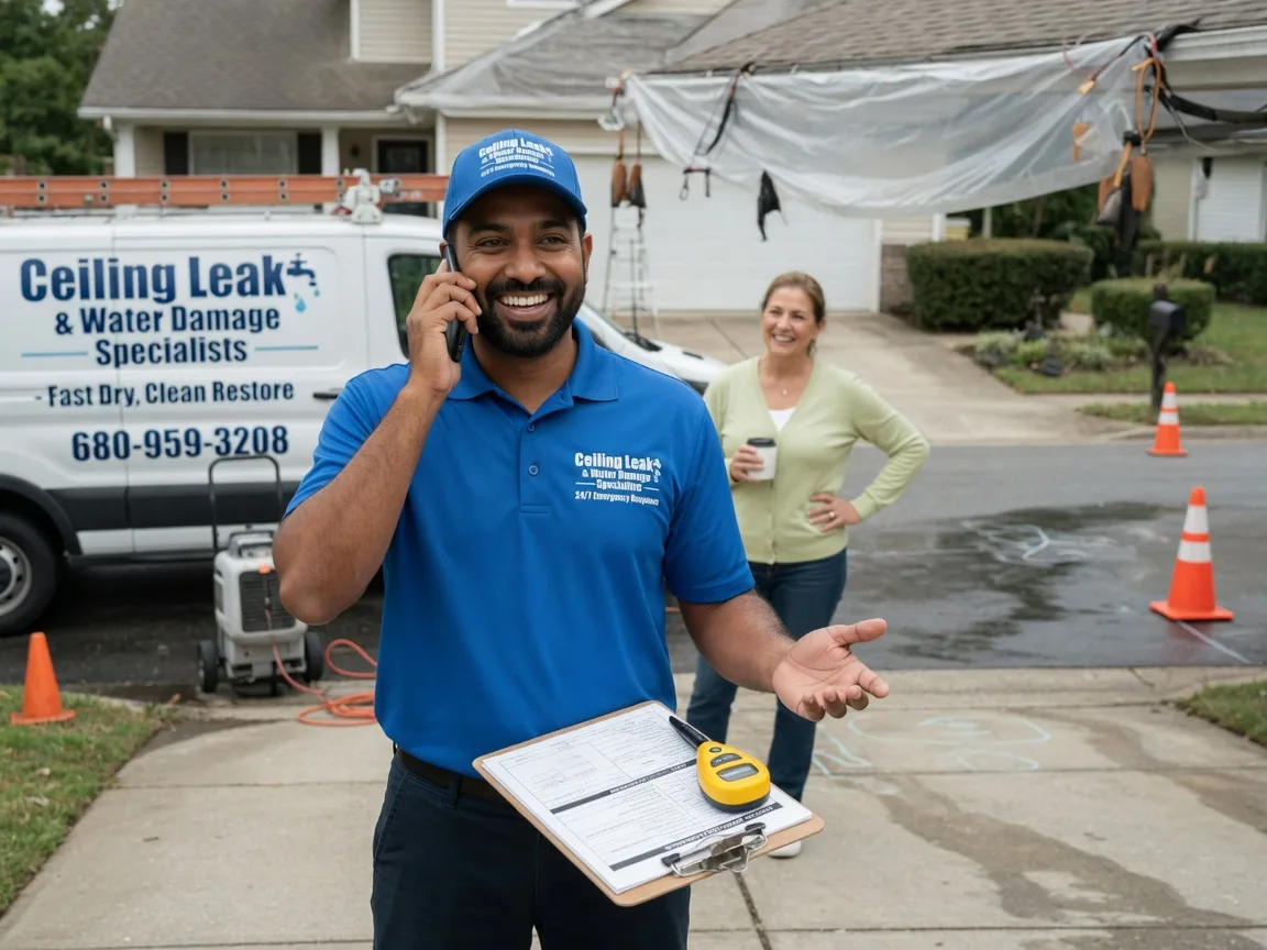 Ceiling Leak Cleanup Sentinel Butte, ND FAQs